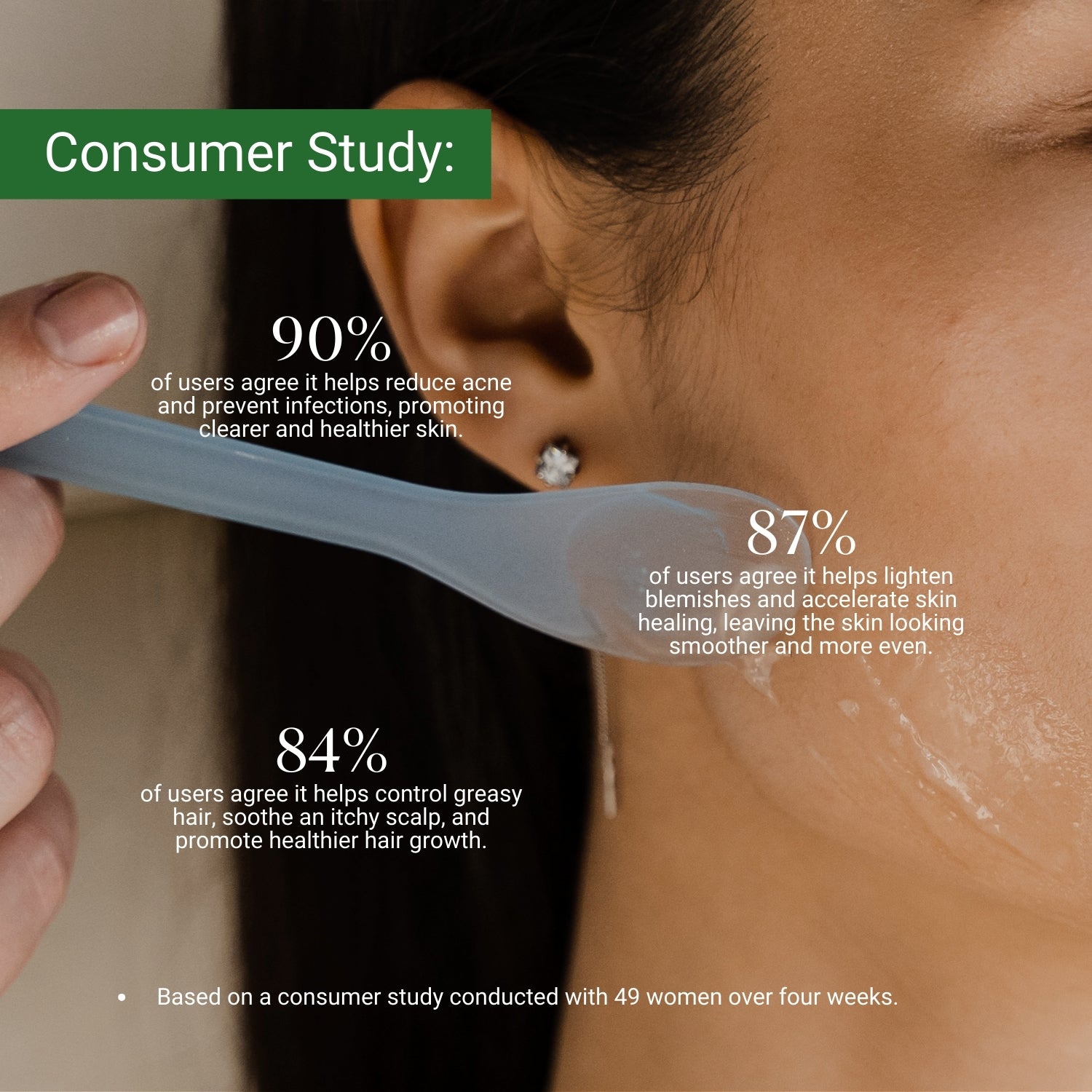 Lashika scrub helps reduce acne, lighten blemishes, soothe itchy scalp, control oil, and promote healthy skin and hair growth.