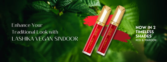 Lashika Vegan Sindoor Red and Maroon Liquid sindoor