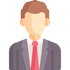 Businessman avatar PNG representing Lashika Skincare, showcasing professionalism and brand identity.