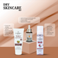 Lashika Dry Skincare Kit: Hydrates, reduces scars, smooths wrinkles & enhances glow with toner, face wash & serum.
