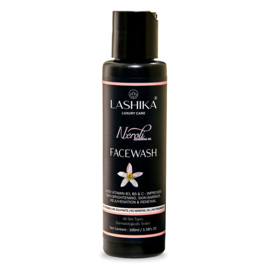 Neroli Face Wash with Niacinamide, AHA, BHA & Neroli Oil