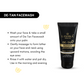 Lashika De-Tan Facewash – Enriched with Vitamin C, Orange Peel Powder, and Niacinamide to remove tan, cleanse deeply, and brighten skin.