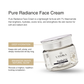 Pure Radiance Face Cream with Sunflower Oil, Jojoba Oil & Stearic Acid