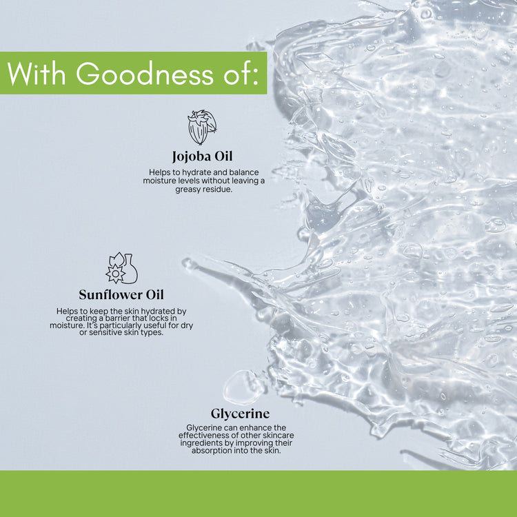 Lashika Pure Radiance Cream with Jojoba Oil, Sunflower Oil & Glycerine; hydrates, locks moisture & boosts absorption.