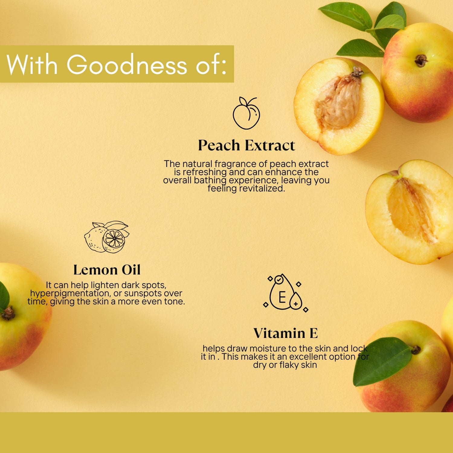 Lashika Fruit Fusion Facial Kit enriched with Peach Extract, Lemon Oil, and Vitamin E for radiant and nourished skin.