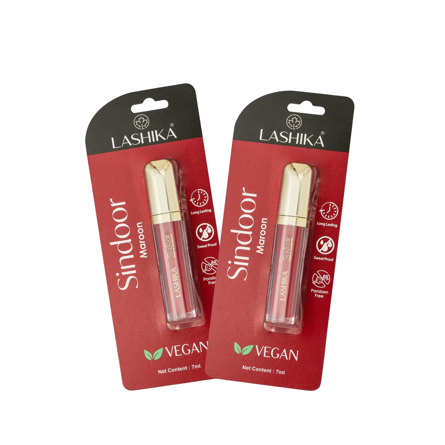 Maroon & Maroon Liquid Sindoor