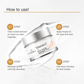 Lashika Vitamin-C Face Cream with usage instructions on a white background