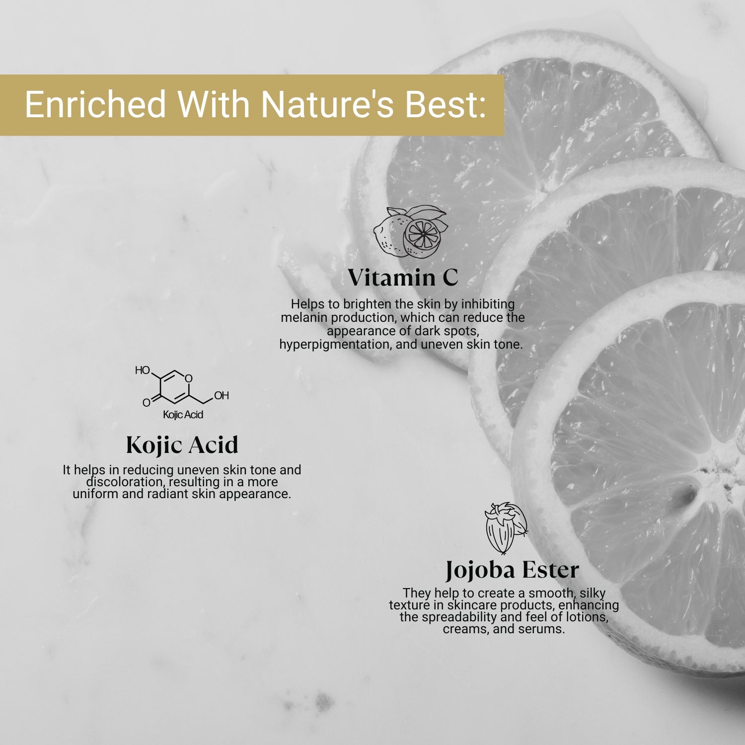 Lashika De-Tan Facepack with Vitamin C, Kojic Acid & Jojoba Ester to brighten, even tone & deeply nourish skin.