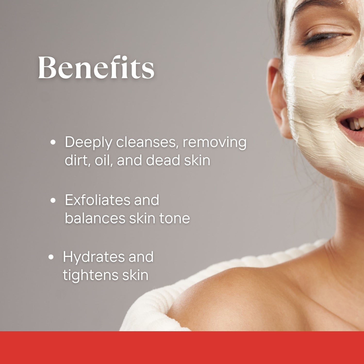 Lashika Coral Clay Face Pack deeply cleanses, exfoliates, hydrates, and tightens skin for a smoother, more balanced complexion.