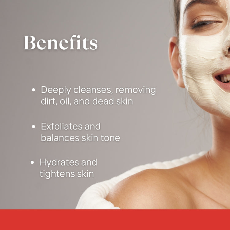 Lashika Coral Clay Face Pack deeply cleanses, exfoliates, hydrates, and tightens skin for a smoother, more balanced complexion.