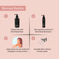 Step-by-step Neroli Body Moisturizer routine for daily hydration, glow, and skin nourishment after shower.