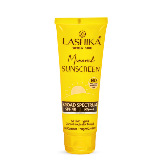 Mineral Sunscreen SPF 40 | Broad Spectrum | UVA + UVB Protection | Hydrating