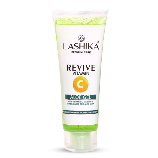 Revive Aloe Gel with Vitamin C & E | Hydrating | Brightening | Soothing | Anti-Acne
